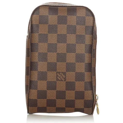 Louis Vuitton Vintage Vintage Bags-- Damier Ebene Geronimos - Brown - Damier Canvas Belt Bag - Luxury High Quality - Avvenice