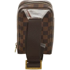 Louis Vuitton Vintage Vintage Bags-- Damier Ebene Geronimos - Brown - Damier Canvas Belt Bag - Luxury High Quality - Avvenice