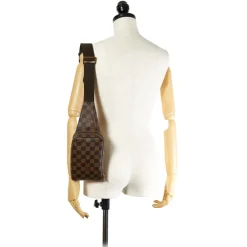 Louis Vuitton Vintage Vintage Bags-- Damier Ebene Geronimos - Brown - Damier Canvas Belt Bag - Luxury High Quality - Avvenice