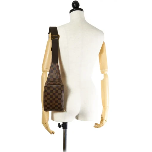 Louis Vuitton Vintage Vintage Bags-- Damier Ebene Geronimos - Brown - Damier Canvas Belt Bag - Luxury High Quality - Avvenice