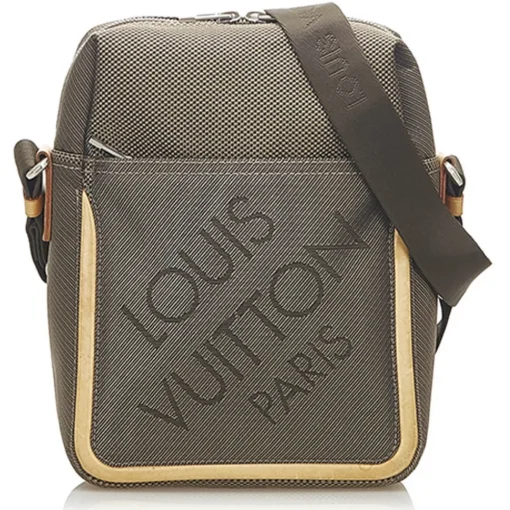 Louis Vuitton Vintage Vintage Bags-- Damier Geant Citadin - Brown - Fabric Canvas and Calf Leather Crossbody Bag - Luxury High Quality - Avvenice