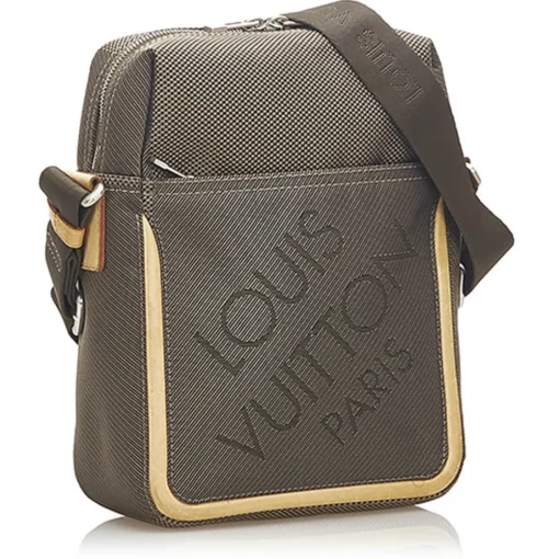 Louis Vuitton Vintage Vintage Bags-- Damier Geant Citadin - Brown - Fabric Canvas and Calf Leather Crossbody Bag - Luxury High Quality - Avvenice