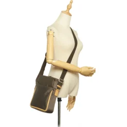Louis Vuitton Vintage Vintage Bags-- Damier Geant Citadin - Brown - Fabric Canvas and Calf Leather Crossbody Bag - Luxury High Quality - Avvenice