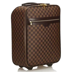 Louis Vuitton Vintage Vintage Luggage-- Damier Ebene Pegase 50 Trolley - Brown - Leather Trolley - Luxury High Quality - Avvenice