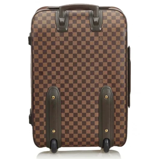 Louis Vuitton Vintage Vintage Luggage-- Damier Ebene Pegase 60 Trolley - Brown - Leather Trolley - Luxury High Quality - Avvenice
