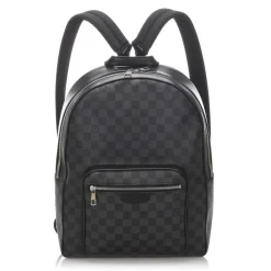Louis Vuitton Vintage Vintage Backpacks-- Damier Graphite Josh Backpack - Black - Leather Backpack - Luxury High Quality - Avvenice