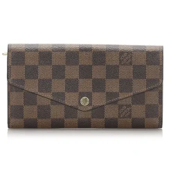 Louis Vuitton Vintage Vintage Wallets-- Damier Ebene Sarah NM Wallet - Brown - Leather Wallet - Luxury High Quality - Avvenice