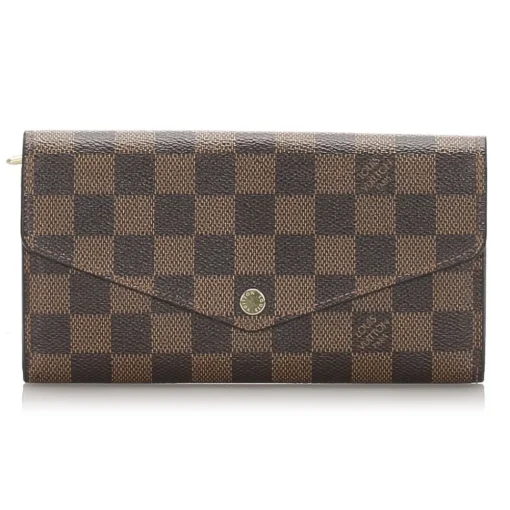 Louis Vuitton Vintage Vintage Wallets-- Damier Ebene Sarah NM Wallet - Brown - Leather Wallet - Luxury High Quality - Avvenice