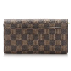 Louis Vuitton Vintage Vintage Wallets-- Damier Ebene Sarah NM Wallet - Brown - Leather Wallet - Luxury High Quality - Avvenice
