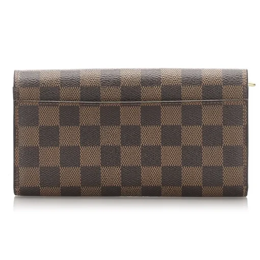 Louis Vuitton Vintage Vintage Wallets-- Damier Ebene Sarah NM Wallet - Brown - Leather Wallet - Luxury High Quality - Avvenice
