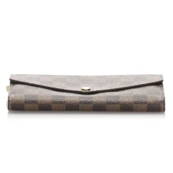 Louis Vuitton Vintage Vintage Wallets-- Damier Ebene Sarah NM Wallet - Brown - Leather Wallet - Luxury High Quality - Avvenice