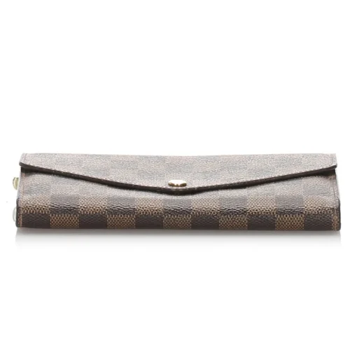 Louis Vuitton Vintage Vintage Wallets-- Damier Ebene Sarah NM Wallet - Brown - Leather Wallet - Luxury High Quality - Avvenice