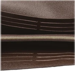 Louis Vuitton Vintage Vintage Wallets-- Damier Ebene Sarah NM Wallet - Brown - Leather Wallet - Luxury High Quality - Avvenice