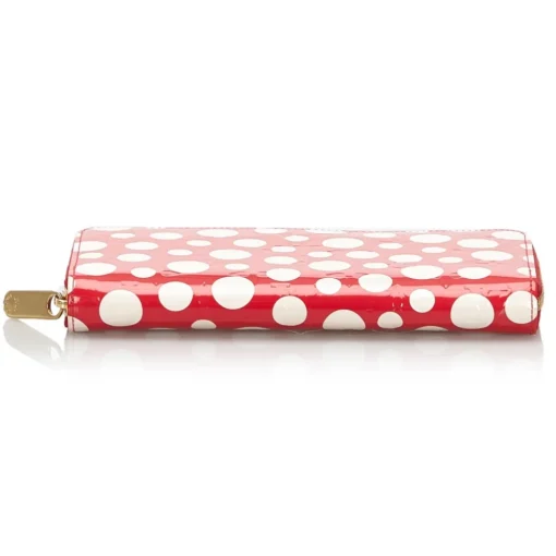 Louis Vuitton Vintage Vintage Wallets-- Dots Infinity Vernis Zippy Wallet - Red White - Leather Wallet - Luxury High Quality - Avvenice