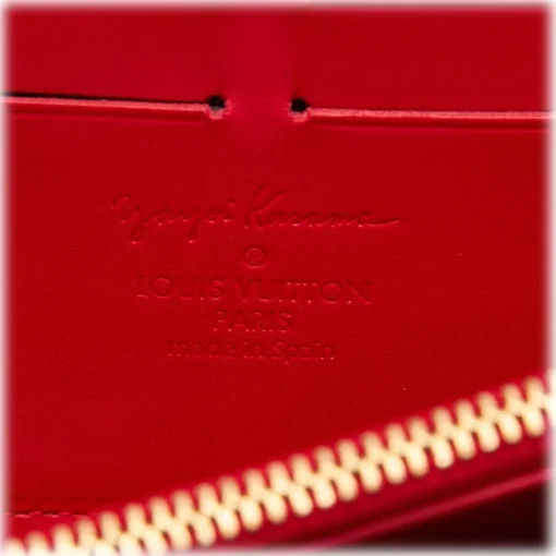 Louis Vuitton Vintage Vintage Wallets-- Dots Infinity Vernis Zippy Wallet - Red White - Leather Wallet - Luxury High Quality - Avvenice