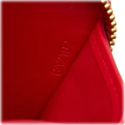 Louis Vuitton Vintage Vintage Wallets-- Dots Infinity Vernis Zippy Wallet - Red White - Leather Wallet - Luxury High Quality - Avvenice