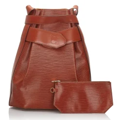 Louis Vuitton Vintage Vintage Bags-- Epi Sac Depaule Bag - Brown - Leather and Epi Leather Handbag - Luxury High Quality - Avvenice