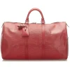 Louis Vuitton Vintage Vintage Bags-- Epi Keepall 50 - Red - Epi Leather Travel Bag - Luxury High Quality - Avvenice