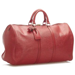 Louis Vuitton Vintage Vintage Bags-- Epi Keepall 50 - Red - Epi Leather Travel Bag - Luxury High Quality - Avvenice