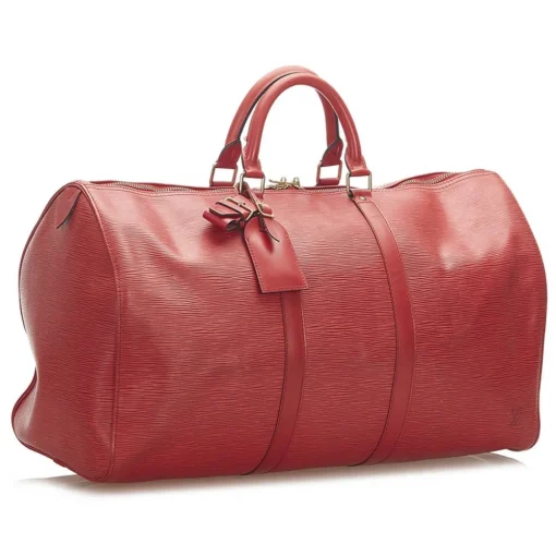 Louis Vuitton Vintage Vintage Bags-- Epi Keepall 50 - Red - Epi Leather Travel Bag - Luxury High Quality - Avvenice