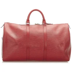 Louis Vuitton Vintage Vintage Bags-- Epi Keepall 50 - Red - Epi Leather Travel Bag - Luxury High Quality - Avvenice