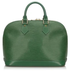 Louis Vuitton Vintage Vintage Bags-- Epi Alma PM - Green - Leather and Epi Leather Handbag - Luxury High Quality - Avvenice