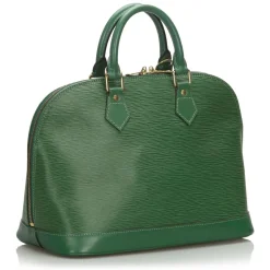 Louis Vuitton Vintage Vintage Bags-- Epi Alma PM - Green - Leather and Epi Leather Handbag - Luxury High Quality - Avvenice