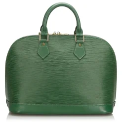 Louis Vuitton Vintage Vintage Bags-- Epi Alma PM - Green - Leather and Epi Leather Handbag - Luxury High Quality - Avvenice