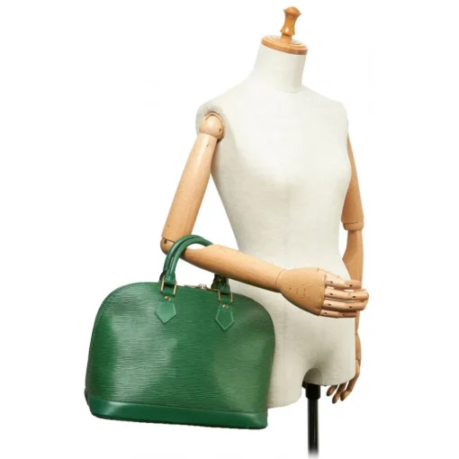 Louis Vuitton Vintage Vintage Bags-- Epi Alma PM - Green - Leather and Epi Leather Handbag - Luxury High Quality - Avvenice