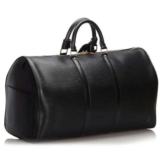 Louis Vuitton Vintage Vintage Bags-- Epi Keepall 50 Bag - Black - Leather and Epi Leather Handbag - Luxury High Quality - Avvenice