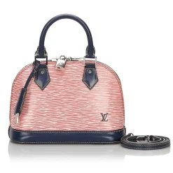 Louis Vuitton Vintage Vintage Bags-- Epi Denim Alma BB Bag - Red Blue - Leather and Epi Leather Handbag - Luxury High Quality - Avvenice