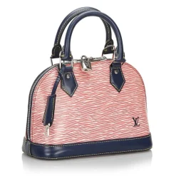 Louis Vuitton Vintage Vintage Bags-- Epi Denim Alma BB Bag - Red Blue - Leather and Epi Leather Handbag - Luxury High Quality - Avvenice