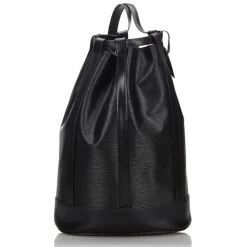 Louis Vuitton Vintage Vintage Bags-- Epi Randonnee GM Bag - Black - Leather and Epi Leather Handbag - Luxury High Quality - Avvenice
