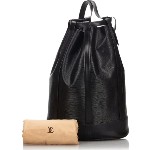 Louis Vuitton Vintage Vintage Bags-- Epi Randonnee GM Bag - Black - Leather and Epi Leather Handbag - Luxury High Quality - Avvenice