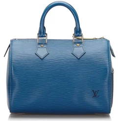 Louis Vuitton Vintage Vintage Bags-- Epi Speedy 25 Bag - Blue - Leather Handbag - Luxury High Quality - Avvenice
