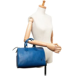 Louis Vuitton Vintage Vintage Bags-- Epi Speedy 25 Bag - Blue - Leather Handbag - Luxury High Quality - Avvenice