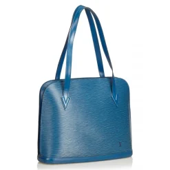 Louis Vuitton Vintage Vintage Bags-- Epi Lussac Bag - Blue - Leather and Epi Leather Handbag - Luxury High Quality - Avvenice