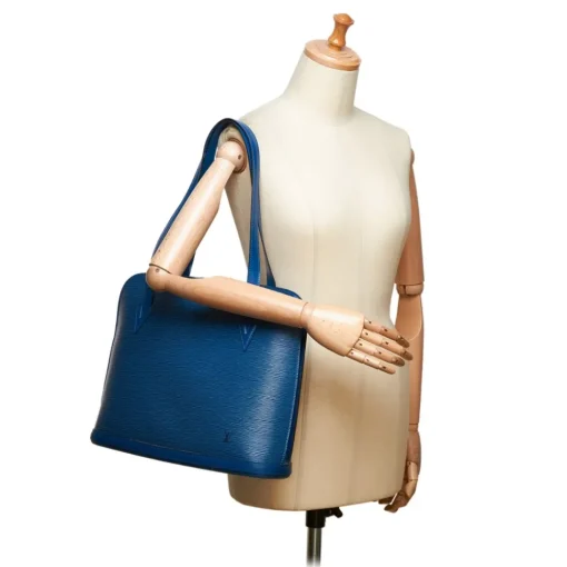 Louis Vuitton Vintage Vintage Bags-- Epi Lussac Bag - Blue - Leather and Epi Leather Handbag - Luxury High Quality - Avvenice