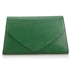 Louis Vuitton Vintage Vintage Bags-- Epi Art Deco Clutch Bag - Green - Leather and Epi Leather Handbag - Luxury High Quality - Avvenice