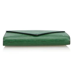 Louis Vuitton Vintage Vintage Bags-- Epi Art Deco Clutch Bag - Green - Leather and Epi Leather Handbag - Luxury High Quality - Avvenice