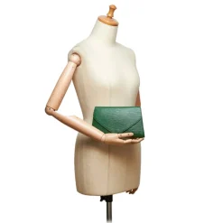 Louis Vuitton Vintage Vintage Bags-- Epi Art Deco Clutch Bag - Green - Leather and Epi Leather Handbag - Luxury High Quality - Avvenice