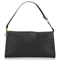 Louis Vuitton Vintage Vintage Bags-- Epi Pochette Accessoires Bag - Black - Leather and Epi Leather Handbag - Luxury High Quality - Avvenice