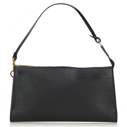 Louis Vuitton Vintage Vintage Bags-- Epi Pochette Accessoires Bag - Black - Leather and Epi Leather Handbag - Luxury High Quality - Avvenice