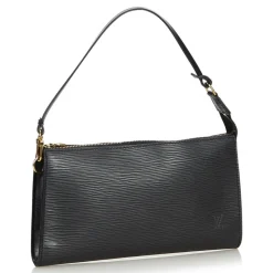 Louis Vuitton Vintage Vintage Bags-- Epi Pochette Accessoires Bag - Black - Leather and Epi Leather Handbag - Luxury High Quality - Avvenice