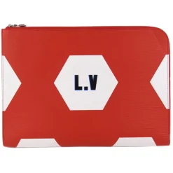 Louis Vuitton Vintage Vintage Bags-- Epi FIFA World Cup Pochette Jour GM - Red White - Epi Leather Clutch Bag - Luxury High Quality - Avvenice