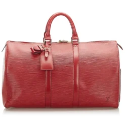 Louis Vuitton Vintage Vintage Bags-- Epi Keepall 45 - Brown - Epi Leather Travel Bag - Luxury High Quality - Avvenice