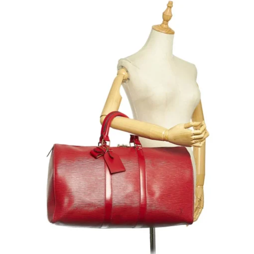 Louis Vuitton Vintage Vintage Bags-- Epi Keepall 45 - Brown - Epi Leather Travel Bag - Luxury High Quality - Avvenice