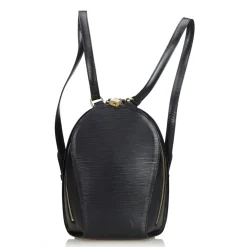 Louis Vuitton Vintage Vintage Backpacks-- Epi Mabillon Bag - Black - Leather and Epi Leather Backpack - Luxury High Quality - Avvenice