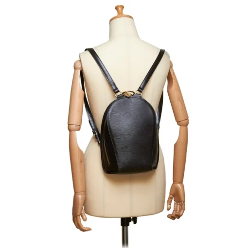 Louis Vuitton Vintage Vintage Backpacks-- Epi Mabillon Bag - Black - Leather and Epi Leather Backpack - Luxury High Quality - Avvenice