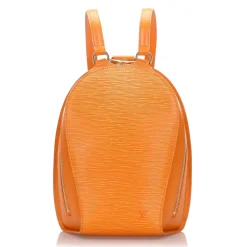 Louis Vuitton Vintage Vintage Backpacks-- Epi Mabillon Backpack - Orange - Leather and Epi Leather Bag Backpack - Luxury High Quality - Avvenice